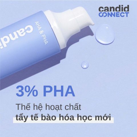 Bộ Tinh Chất & Kem Dưỡng CANDID Retinol 0.5% và B5 Cica 30ml - Gel Tẩy Tế Bào Chết BHA 100ml - Giải Pháp Chăm Sóc Da Chuyên Sâu
