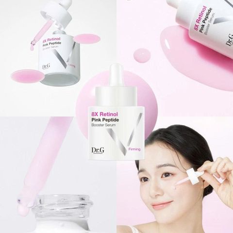 Serum Dr.G Tăng Cường Vitamin C Niacinamide 5% và Retinol 30ml - Chăm sóc da sáng khỏe và giảm nếp nhăn