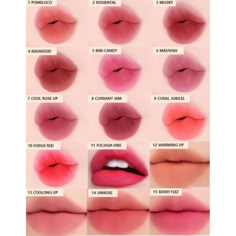 Son Kem Lì ROMAND Blur Fudge Tint 5g Chính Hãng - Lên Màu Chuẩn Siêu Đẹp, Chất Matte Mịn, Dễ Tán, Nhiều Màu Sắc Thời Thượng