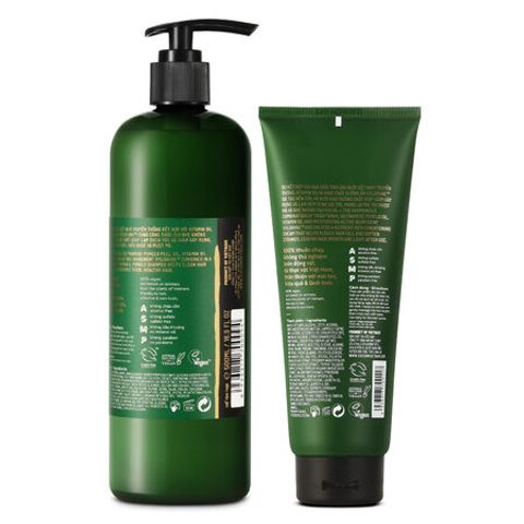 Cặp Dầu Gội Xả Cocoon Mềm Mượt Ngăn Rụng Tóc - Bộ Chăm Sóc Tóc Tự Nhiên 310ml + 310ml, Giảm Tình Trạng Rụng Tóc, Phục Hồi Dưỡng Tóc Khỏe Mạnh