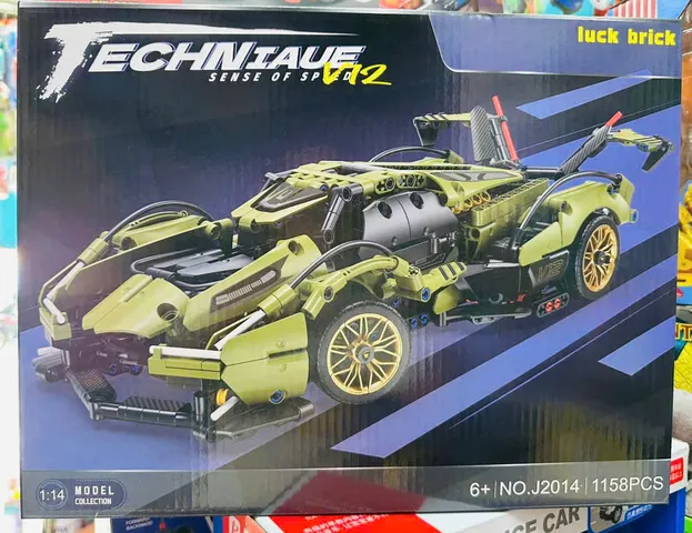 Đồ Chơi Lắp Ráp Mô Hình Xe Ô Tô Đua TECHNIQUE J2014 - 1158 Chi Tiết Cho Trẻ Em Từ 6 Tuổi, Phát Triển Tư Duy Sáng Tạo