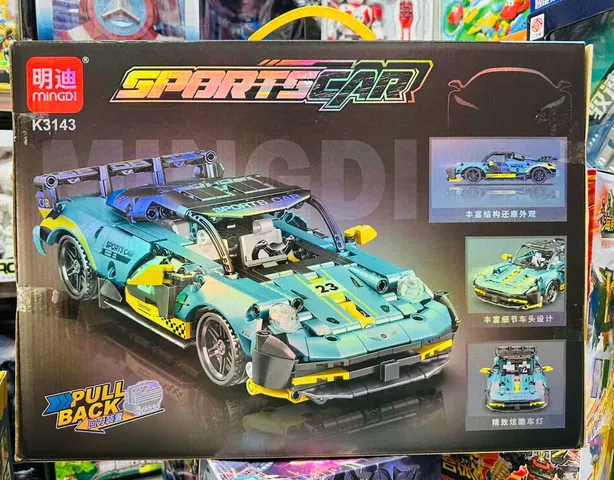 Đồ Chơi Lắp Ráp Mô Hình Xe Ô Tô Đua Thể Thao Mingdi K3143 & K3144 - Đồ Chơi Lego Phát Triển Tư Duy Sáng Tạo Cho Trẻ Em