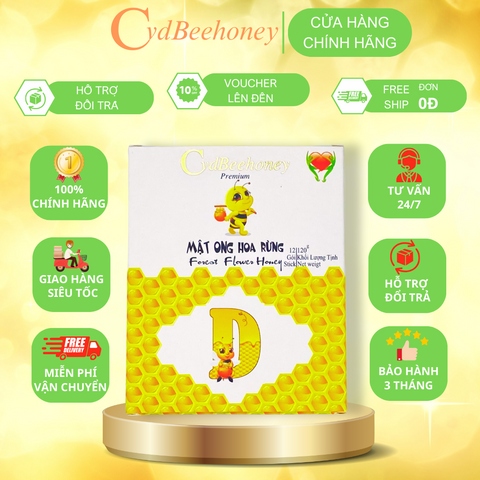 Gói, Sticks mật ong tiện dụng cho các quán Cafe, pizza, nhà hàng, suất ăn hàng không CvdBeehoney.