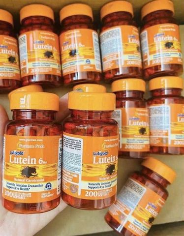 Viên Bổ Mắt Puritan'S Pride Lutigold Lutein 6 Mg 200 viên