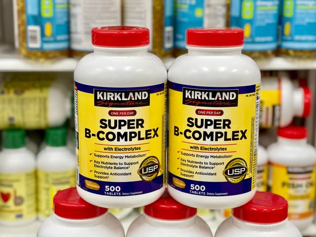 Viên Uống Vitamin Tổng Hợp Kirkland Super B Complex 500 Viên - Tăng Cường Năng Lượng và Giảm Căng Thẳng cho Sức Khỏe Tối Ưu