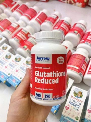 Viên Uống Trắng Da, giảm Nám Glutathione Reduced 500Mg - 60 Viên )