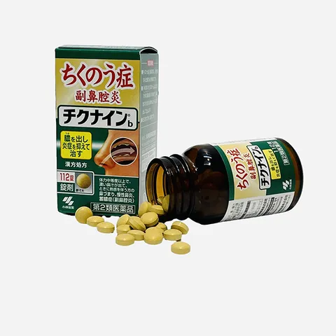 Viên Uống Hỗ Trợ Viêm Xoang Kobayashi Chikunain 112 Viên Nhật Bản 324441