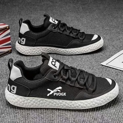 Giày Thể Thao Nam MB16 Thoáng Khí - Sneaker Mới Mẫu Đẹp, Đế Êm, Nhiều Màu Sắc Đen, Ghi Đỏ, Trắng cho Đi Chơi, Tập Gym
