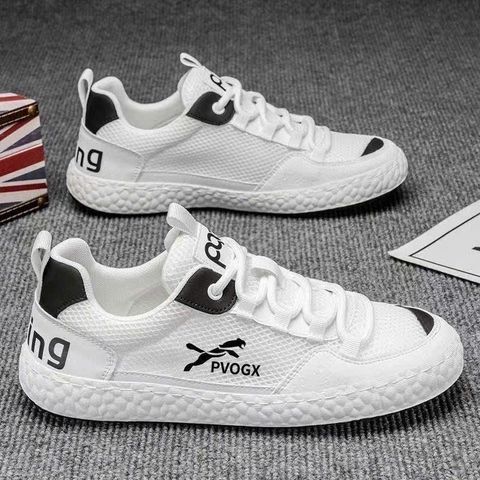 Giày Thể Thao Nam MB16 Thoáng Khí - Sneaker Mới Mẫu Đẹp, Đế Êm, Nhiều Màu Sắc Đen, Ghi Đỏ, Trắng cho Đi Chơi, Tập Gym