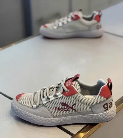 Giày Thể Thao Nam MB16 Thoáng Khí - Sneaker Mới Mẫu Đẹp, Đế Êm, Nhiều Màu Sắc Đen, Ghi Đỏ, Trắng cho Đi Chơi, Tập Gym