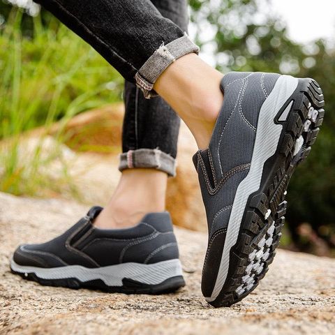 Giày Lười Nam Sneaker Thể Thao GV38 - Mẫu Mới Xanh Đen, Đế Nhẹ, Thoáng Khí, Hottrend Dễ Phối Đồ cho Đi Chơi, Tập Gym, Học Tập