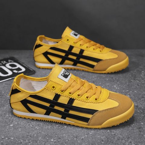 Giày Thể Thao Nam Sneaker M056 Cao Cấp - Giày Canvas Mãnh Hổ Thời Trang Dễ Phối Đồ - Chạy Bộ, Đi Học, Gym