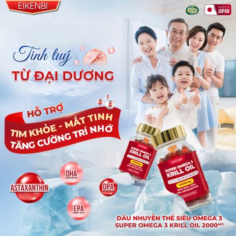 (Nhập khẩu,có tem phụ) Dầu cá Omega3 nhuyễn thế