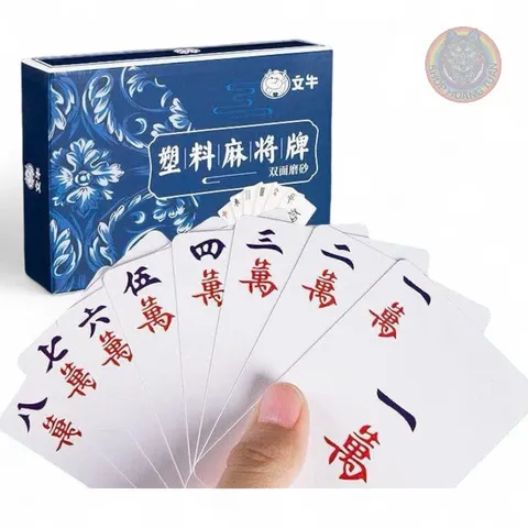 Bài Mạt Chược 144 Lá PVC Chống Nước - Đồ Chơi Giải Trí Tiện Dụng Kèm Phụ Kiện Cao Cấp
