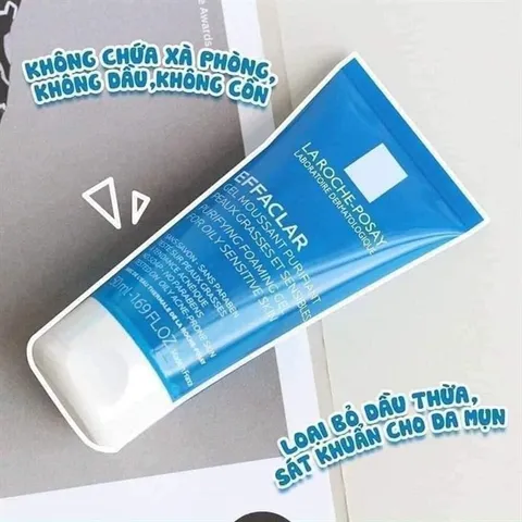 Sửa rửa mặt Gel Rửa Mặt La Roche-Posay Dành Cho Da Dầu 200ml