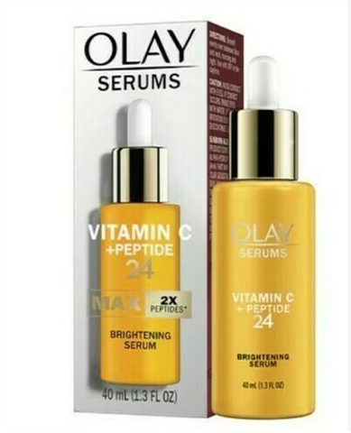 Serum Olay Vitamin C + Peptide 24 Max 2X 40ml - Dưỡng Da Làm Sáng, Cải Thiện Kết Cấu Da, Giảm Nhăn và Tăng Độ Đàn Hồi