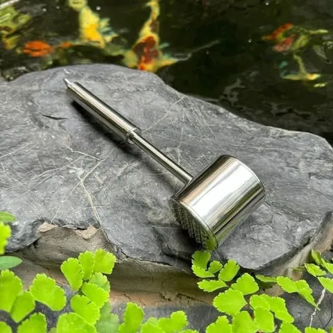 Búa Dần Thịt Inox Chockmen 26cm - Dụng Cụ Nhà Bếp Chắc Chắn, Đầu Đinh & Đầu Trơn Tiện Dụng, Chất Liệu Inox 316 Chống Han Gỉ