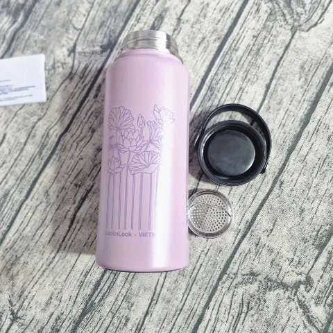 Bình Giữ Nhiệt LocknLock Riga Tumbler 897ml - Thiết Kế Độc Đáo Có Lưới Lọc Trà Inox, Đa Dạng Màu Sắc, Quà Tặng Hoàn Hảo