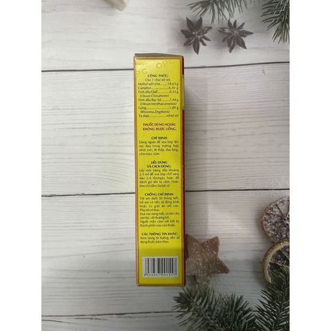 Dầu Nóng Mặt Trời OPC 60ml - Giúp Giảm Ho, Đau Nhức, Cảm Cúm - Sản Phẩm Chiết Xuất Tự Nhiên Chất Lượng Cao
