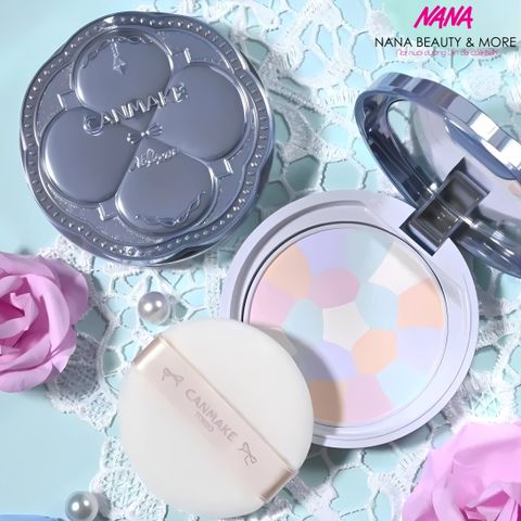 Phấn Phủ Nén Canmake Marshmallow Finish Powder 10G - Kiểm Soát Dầu, Lớp Phấn Mịn Màng Tự Nhiên Cho Làn Da Rạng Rỡ