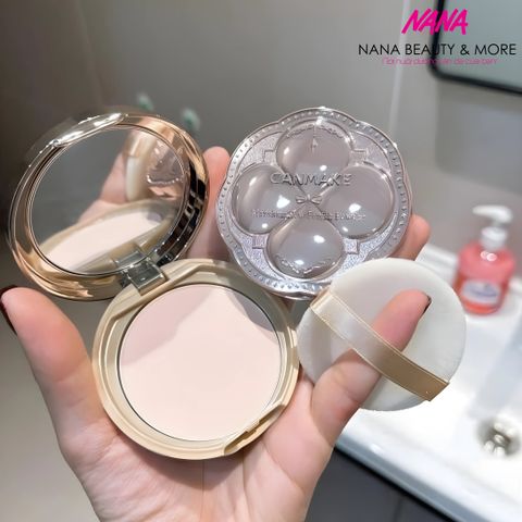 Phấn Phủ Nén Canmake Marshmallow Finish Powder 10G - Kiểm Soát Dầu, Lớp Phấn Mịn Màng Tự Nhiên Cho Làn Da Rạng Rỡ