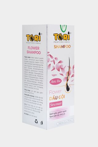 Dầu Gội Tori - Chăm Sóc Tóc, Sạch Gàu & Giảm Ngứa - Hương Nước Hoa Sang Trọng, Phục Hồi Mềm Mượt Tự Nhiên