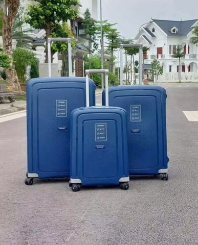 Vali Kéo Samsonite S Cure Phong Cách Châu Âu - Được Làm Bằng Polypropylene Chất Lượng Cao Với Khóa Ngầm, Bốn Bánh Đôi Tiện Lợi