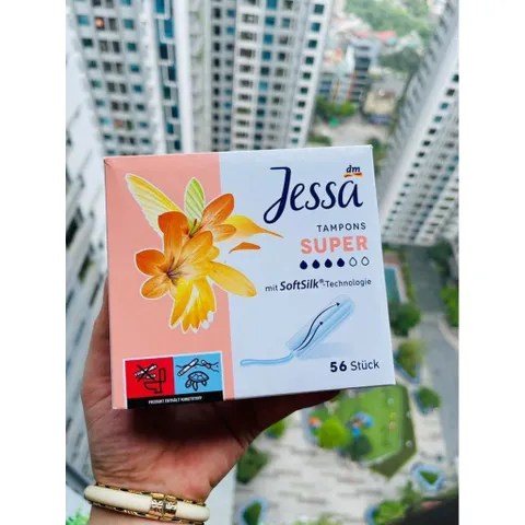 Băng Vệ Sinh Dạng Ống Jessa Tampons Normal - Tiện Lợi, An Toàn cho Ngày Đèn Đỏ, Sử Dụng Dễ Dàng