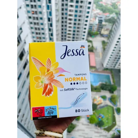 Băng Vệ Sinh Dạng Ống Jessa Tampons Normal - Tiện Lợi, An Toàn cho Ngày Đèn Đỏ, Sử Dụng Dễ Dàng