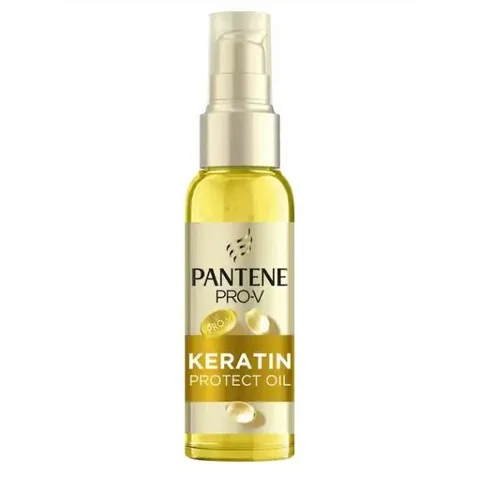 Dầu Dưỡng Tóc Pantene Pro-V Keratin Protect Oil 100ml - Bảo Vệ và Phục Hồi Tóc Hư Tổn, Tăng Cường Độ Bóng Mượt