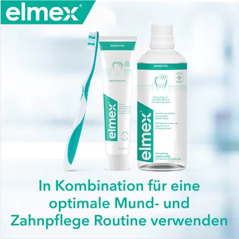 Kem đánh răng Elmex Sensitive 75ml - Chống ê buốt, làm trắng, bảo vệ nướu, xuất xứ Đức, được nha sĩ khuyên dùng.