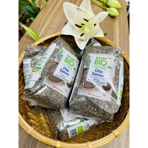 Hạt Chia Hữu Cơ Bio Đức 300g - Tăng Cường Sức Khỏe, Chống Oxy Hóa, Dinh Dưỡng Cho Bà Bầu và Trẻ Nhỏ