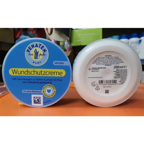 [Hàng Đức] Kem Hăm Penaten Wundschutzcreme 200ml - Kem Bảo Vệ Da Nhạy Cảm, Giảm Mẩn Ngứa, Không Mùi