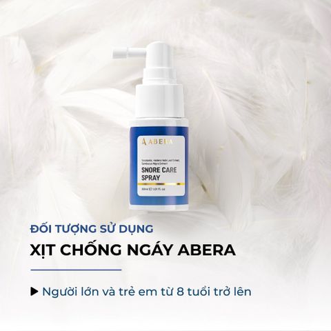 Xịt Chống Ngáy Ngủ Abera Snore Care Spray 30ML