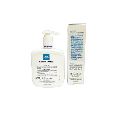 Gel Rửa Mặt ACNEVIT ANTI - ACNE Cleansing Gel Làm Sạch Da, Ngăn Ngừa Mụn Trứng Cá - 200ml
