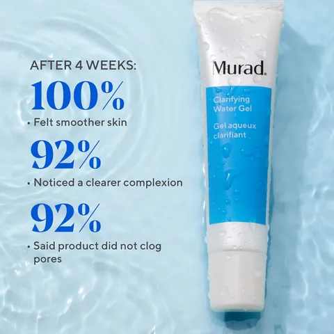 Kem Dưỡng Ẩm Murad Clarifying Water Gel 60ml - Phục Hồi Da Dầu, Căng Bóng, Chống Mụn, Dành Cho Da Nhờn