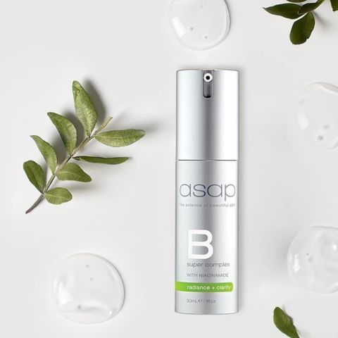 Serum Cấp Ẩm Sâu Asap Super B Complex 13% Niacinamide - Se Khít Lỗ Chân Lông, Làm Sáng Da, Chống Lão Hóa, Trẻ Hóa Da