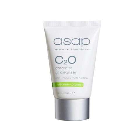 Sữa Rửa Mặt Asap C2O Cream To Oil - Dưỡng Ẩm, Làm Sạch Sâu, Dịu Nhẹ, Loại Bỏ Trang Điểm, Sáng Da, Cho Làn Da Khỏe Mạnh