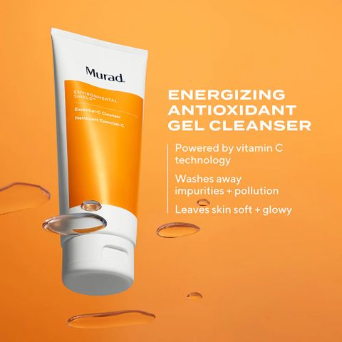 Sữa Rửa Mặt Murad Essential C - Vitamin C Phục Hồi, Làm Sạch Sâu, Chống Oxy Hóa, Làm Sáng Da, Mờ Thâm