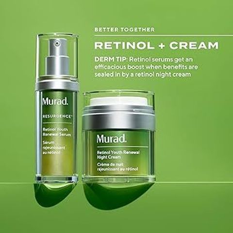 Kem Dưỡng Ẩm Chống Lão Hóa Murad Retinol Youth Renewal Cream - Làm Mờ Nếp Nhăn, Da Săn Chắc, Mịn Màng, Dưỡng Ẩm Hiệu Quả