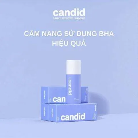 CANDID BHA Gel Exfoliant 100ml - Gel Tẩy Tế Bào Chết Làm Sạch Da, Thông Thoáng Lỗ Chân Lông & Làm Mịn Da Một Cách Hiệu Quả