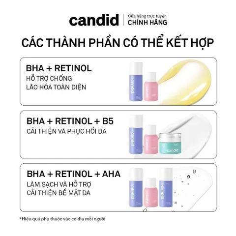 CANDID BHA Gel Exfoliant 100ml - Gel Tẩy Tế Bào Chết Làm Sạch Da, Thông Thoáng Lỗ Chân Lông & Làm Mịn Da Một Cách Hiệu Quả
