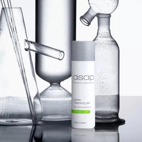Sữa Rửa Mặt Asap Gentle Cleansing Gel - Giảm Dầu Nhờn, Chống Oxy Hóa, Dưỡng Ẩm, Phục Hồi Da - Sản Phẩm Chăm Sóc Da Mặt Dịu Nhẹ