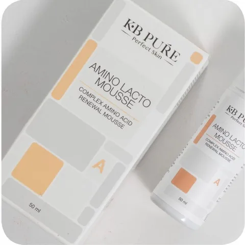KB Pure Amino Lacto Mousse - Kem Dưỡng Phục Hồi Da Nhạy Cảm, Tăng Cường Tái Tạo và Cải Thiện Độ Ẩm, 50ML