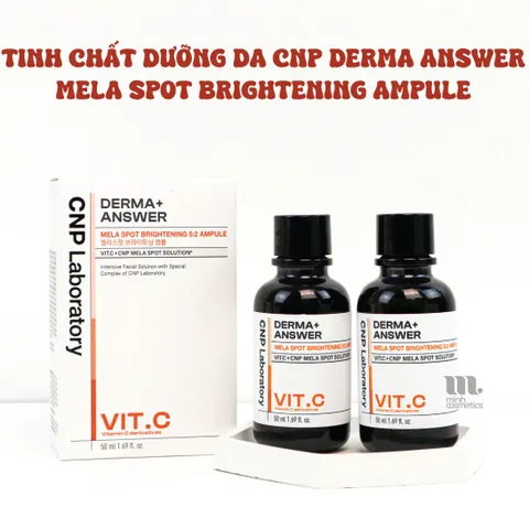 Tinh Chất Làm Sáng Da CNP Derma Answer Mela Spot - Ampule Vitamin C Giúp Cải Thiện Tàn Nhang và Đốm Nâu, Làm Sáng Da Vượt Trội