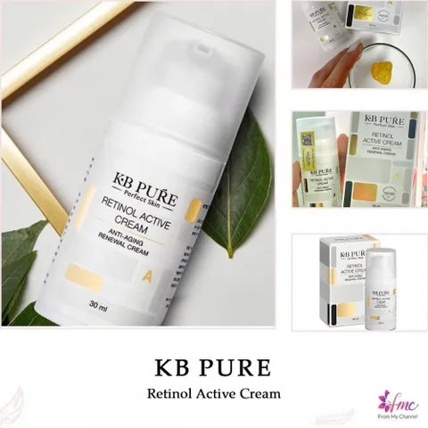 KB Pure Retinol Active Cream - Kem Tái Tạo & Chống Lão Hóa 30ML, Làm Săn Chắc Da, Giảm Nếp Nhăn, Dưỡng Ẩm Da Khỏe Mạnh