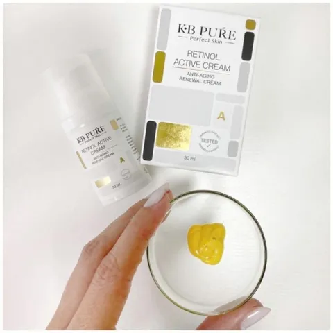 KB Pure Retinol Active Cream - Kem Tái Tạo & Chống Lão Hóa 30ML, Làm Săn Chắc Da, Giảm Nếp Nhăn, Dưỡng Ẩm Da Khỏe Mạnh