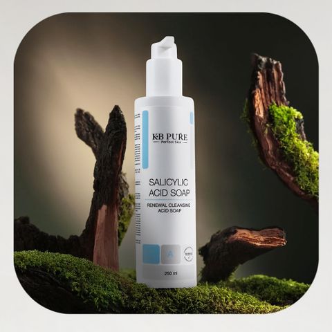 Xà Phòng Tẩy Tế Bào Chết KB PURE Salicylic Acid 250ml - Giảm Mụn Lưng, Làm Sạch Da, Cải Thiện Làm Sáng Da