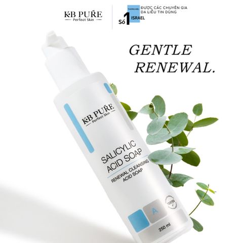 Xà Phòng Tẩy Tế Bào Chết KB PURE Salicylic Acid 250ml - Giảm Mụn Lưng, Làm Sạch Da, Cải Thiện Làm Sáng Da