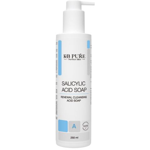 Xà Phòng Tẩy Tế Bào Chết KB PURE Salicylic Acid 250ml - Giảm Mụn Lưng, Làm Sạch Da, Cải Thiện Làm Sáng Da